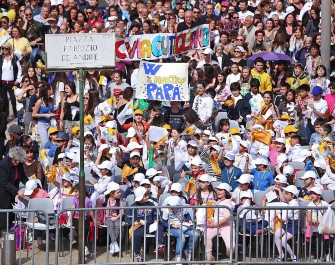 L'ultima parrocchia visitata da Papa Francesco