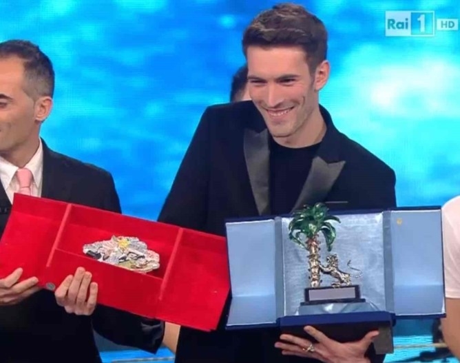 Sanremo: Giovanni Caccamo, vincitore Nuove Proposte