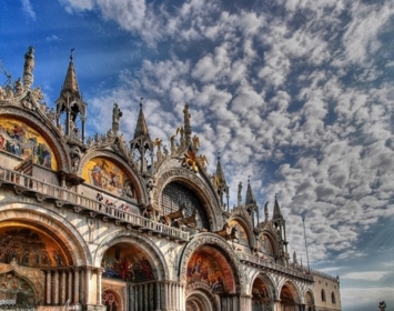 Dalla sommità della Basilica di San Marco a Venezia